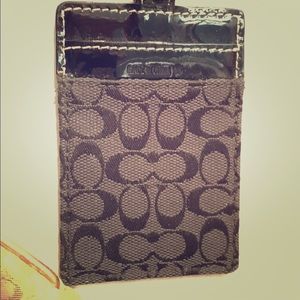 COACH ID HOLDER