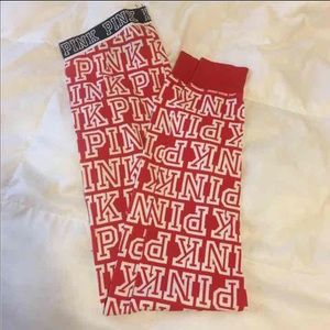 NWOT PINK pajama pants