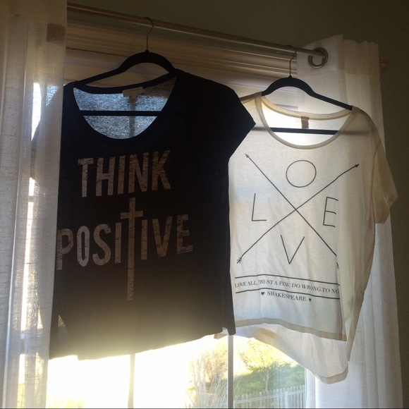 2 forever 21 crop tops