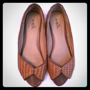 MIA Madira Peep Toe