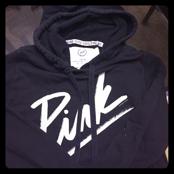 PINK hoodie with front and back design