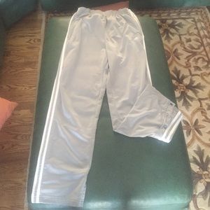 Adidas Women's Silver Button Rip Away Pants