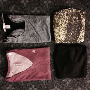 Workout shirts bundle