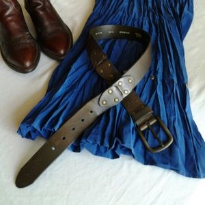 Fossil, leather belt,