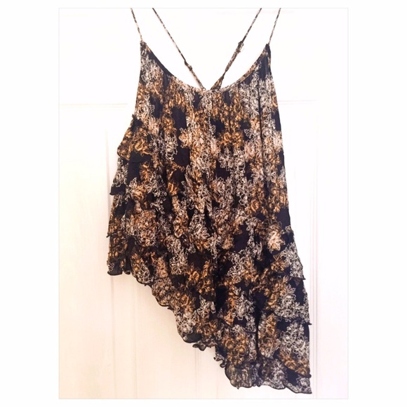 NWT! Free people asymmetrical tank top!