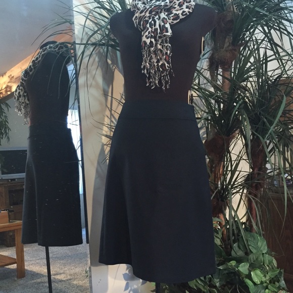 A line classic black skirt.