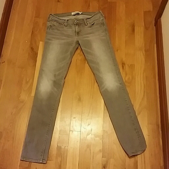 Abercrombie Gray Jeans - Picture 1 of 2