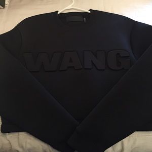 Alexander Wang Scuba Crop Top