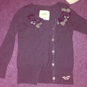 Hollister quarter sleeve cardigan