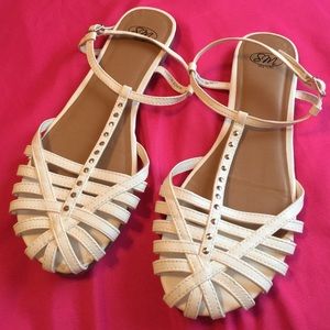 White Sandals