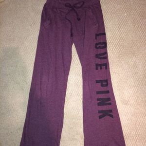 maroon/burgundy VS PINK sweatpants
