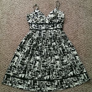 Black and White Dress