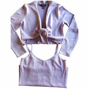 Periwinkle 2 Piece Sweater Set
