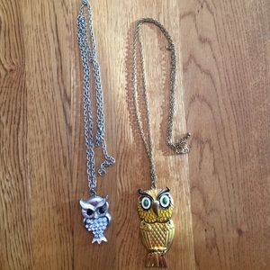 ‼️PRICE REDUCED ‼️ Owl necklace-long