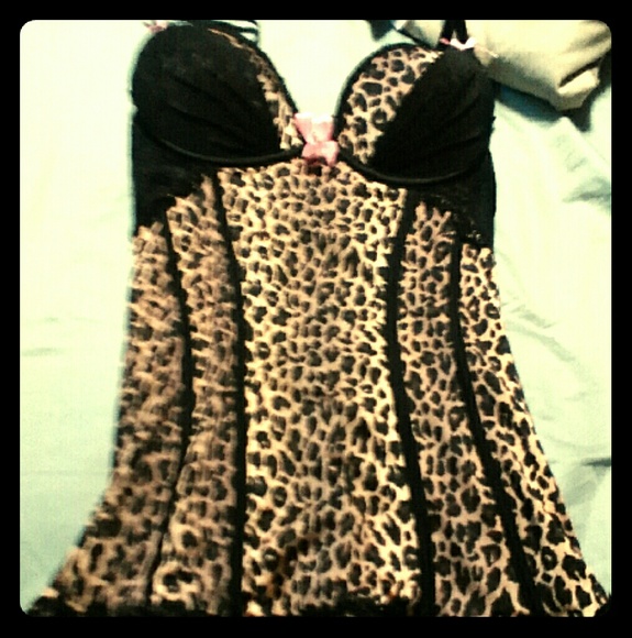 Cheetahs lingerie top