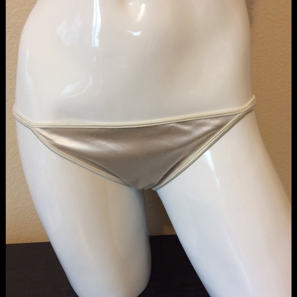 Tomas Maier sexy gold satin ring bikini - Picture 3 of 4