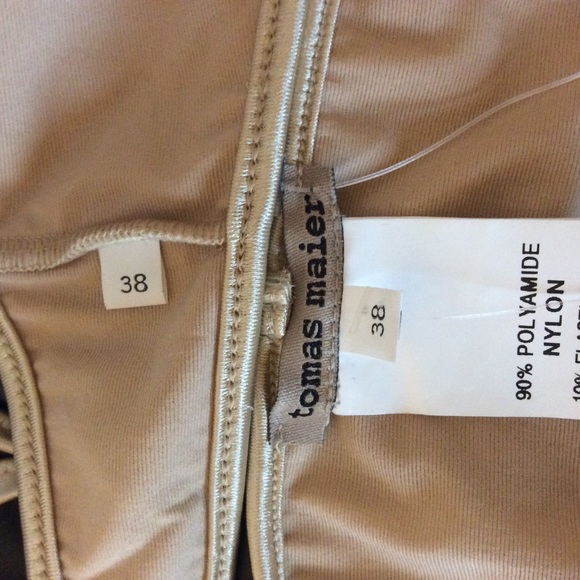 Tomas Maier sexy gold satin ring bikini - Picture 4 of 4