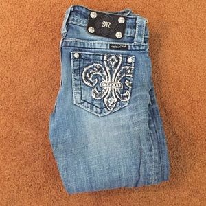 Miss Me boot cut jeans size 25