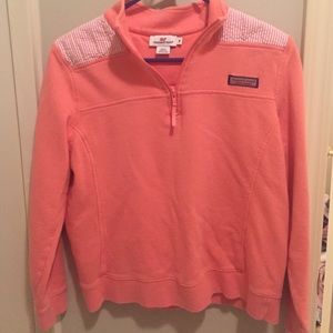 Peach vineyard vines shep shirt