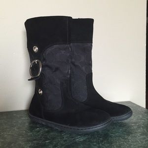 NWOT* COACH Meyer mid-calf woman's boots size 5½B