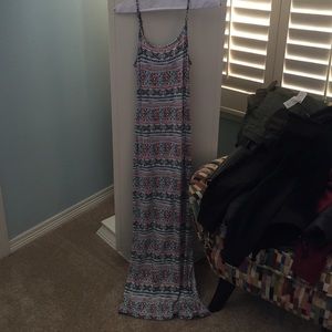 Patterned maxi dress