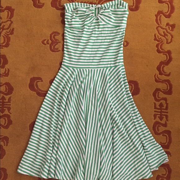 Strapless Keyhole Victoria's Secret Dress