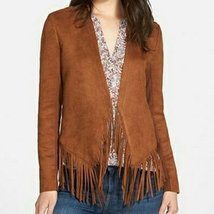 Fringe toffe jacket