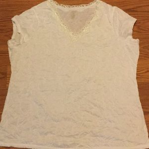 Lace Crinkle top light weight like new condition