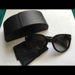 Black Prada Cateye Sunglasses