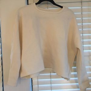 Brandy Melville cream rough sweater