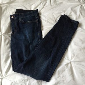 Joes denim dark wash skinny jeans