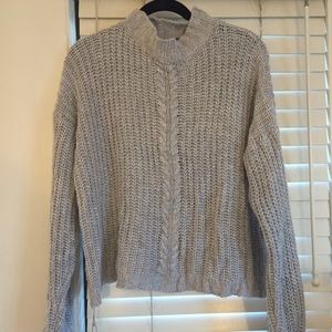 Brandy Melville grey turtle neck knit