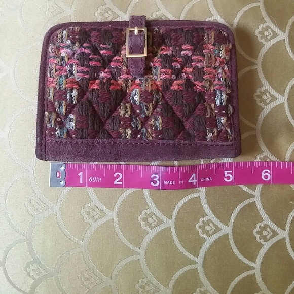 Vera Bradley Annie tweed wallet