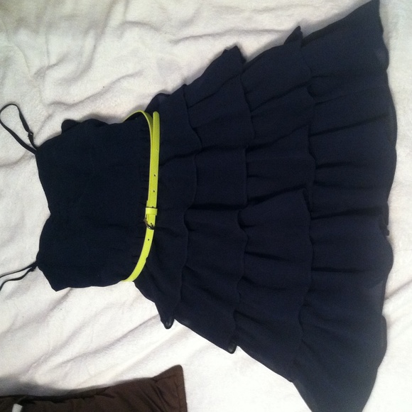 Navy blue dress