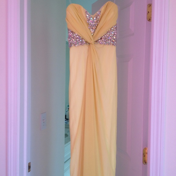 Lily Rose Dresses & Skirts - Yellow Prom Dress