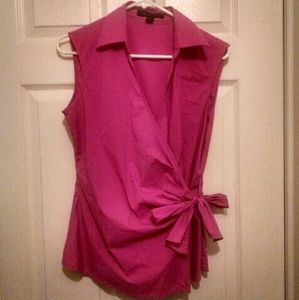 SOLD! Express Wrap Blouse Sz L