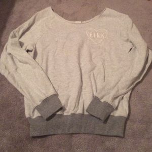 Light heather grey pullover