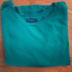 Blue/green American Eagle sweater