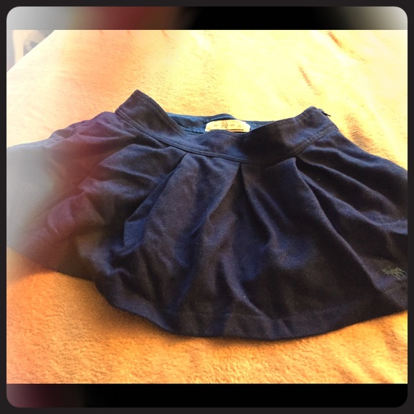 Mini skirt wool