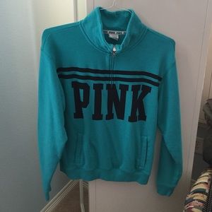 PINK half zip