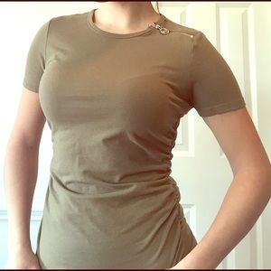 Green Michael Michael Kors cotton top