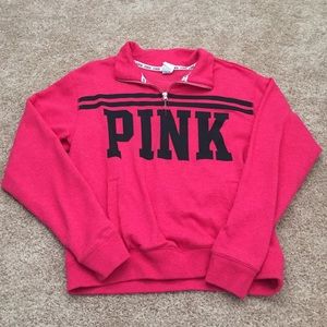 PINK half zip
