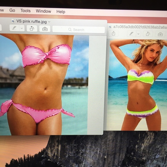 Bundle: 2 Victoria Secret Bandeau bathing suits