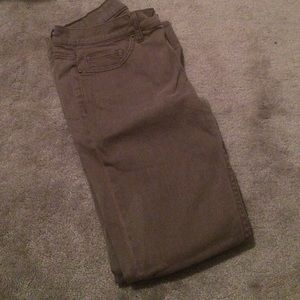 Twill pants