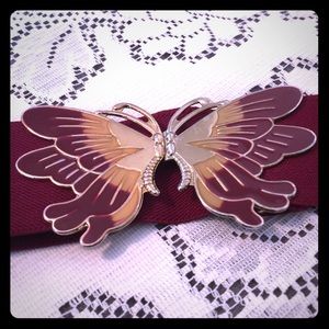 ❤️vintage butterfly clasp belt❤️