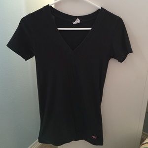 Black VS PINK fitted shirt