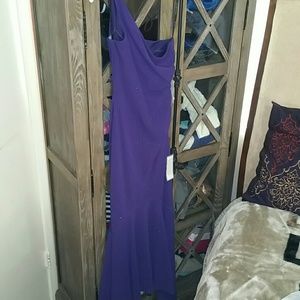 Purple sparkly Mermaid dress