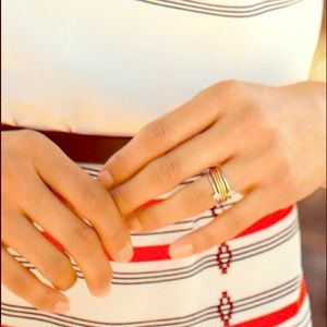 Stella & Dot Moraley Flower Stackable Bands