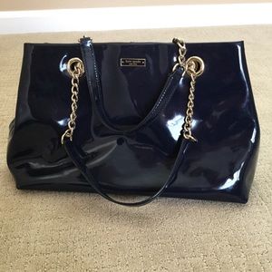Kate Spade navy tote.