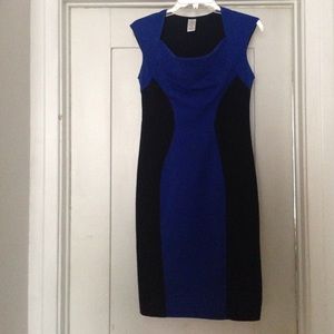 💥Flash sale💥Blue and black stretchy dress.